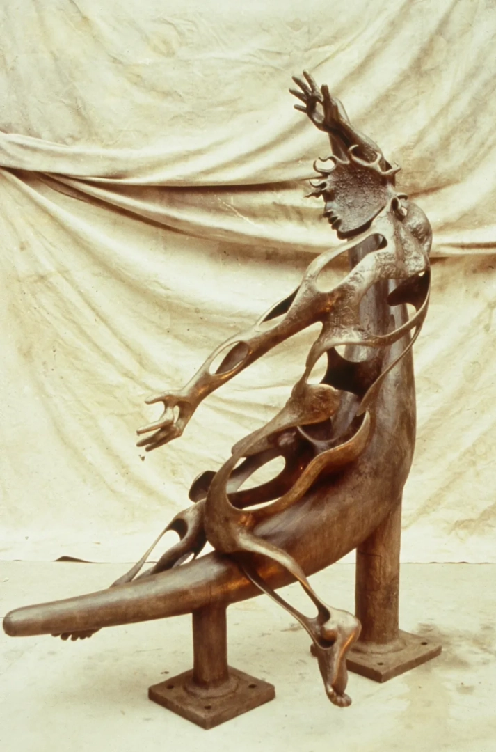 Original Bronze & Steel Dancer